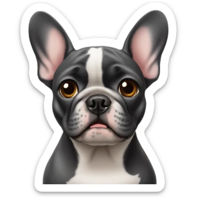 french bulldog said hector sticker