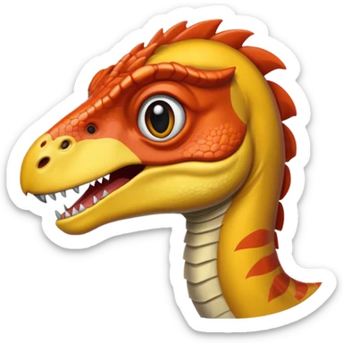 Velociraptor sticker