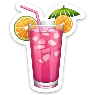 Pink drinks in cabo  sticker