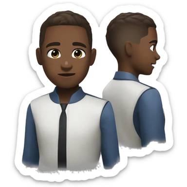 connor from detroit become human sticker