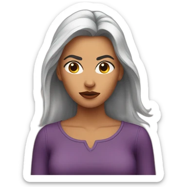 Woke woman furious sticker