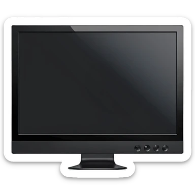 gaming  large monitor sticker