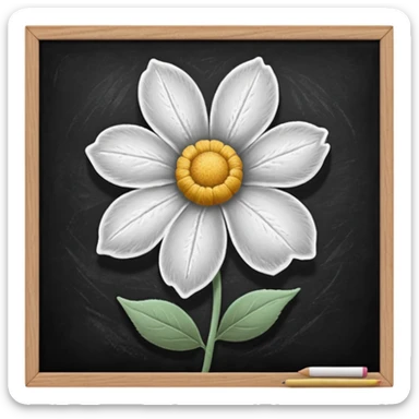 Chalk Drawing sticker