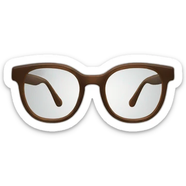 Glasses sticker