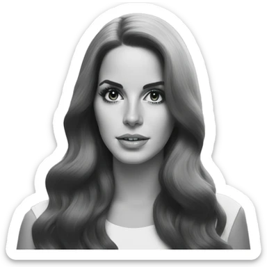 Lana del Rey sticker