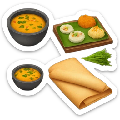 Gujarati food sticker