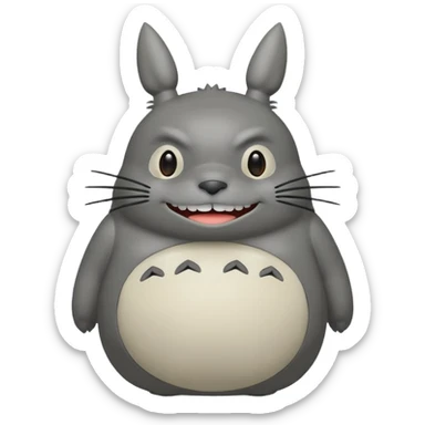 Totoro sticker