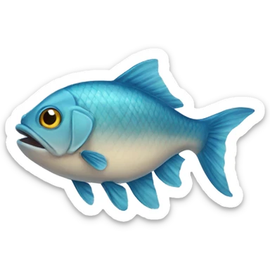 cat fish sticker