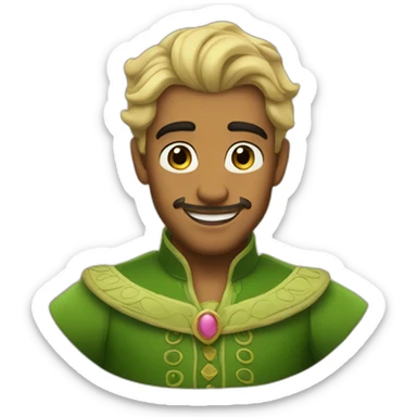 Prince Naveen sticker