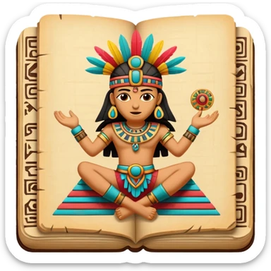aztec codex sticker