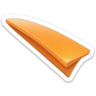 Show gravity in light orange color sticker
