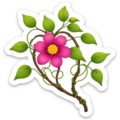 Generate an emoji that symbolizes a 'Symphony of Clarity and Elegance.' The emoji should reflect the transformation of complexity into simplicity, like a puzzle piece fitting perfectly, or a flower blooming from a tangled vine, symbolizing problem-solving and beauty. sticker