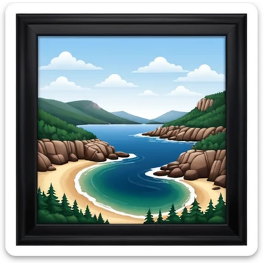 acadia national park sticker