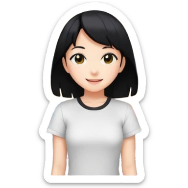 japanese anime store in modern style like in Akihabara with anime girl on a building sticker