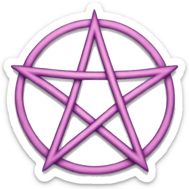 pentagram sticker