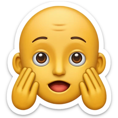 Bit emoji nodding sticker