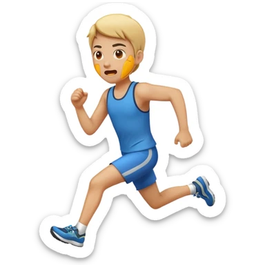 Creat and emoji of the famous video "please speed I need this" sticker