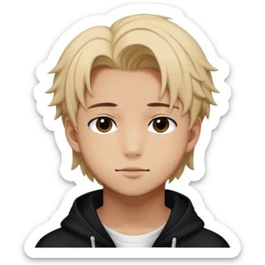 Felix,a member of the Koop boy group Stray Kids sticker