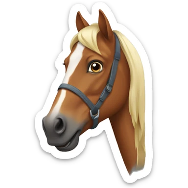 Horse sticker