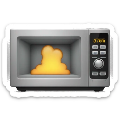 microwave sticker