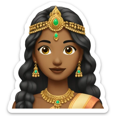 indian princess sticker
