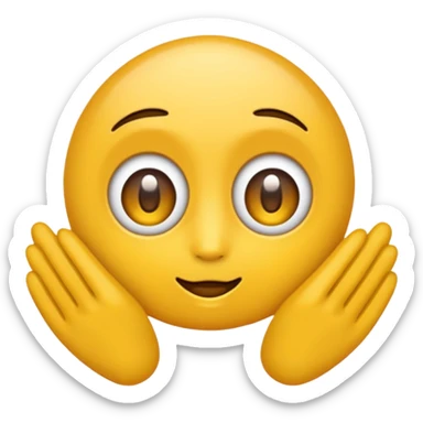 Un emoji estresado sticker