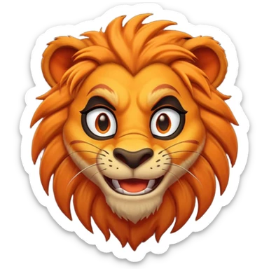 Scar from Lion King sticker