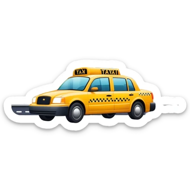 Icon for Urban Tourism: a skyline with iconic city landmarks, like skyscrapers, a subway and a taxi, with travel accessories like a camera and map. The icon should represent the excitement of exploring urban environments. Transparent background. sticker