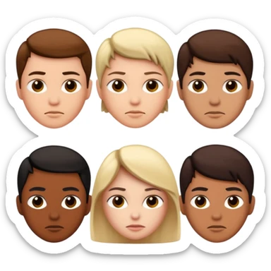 the dark triad sticker