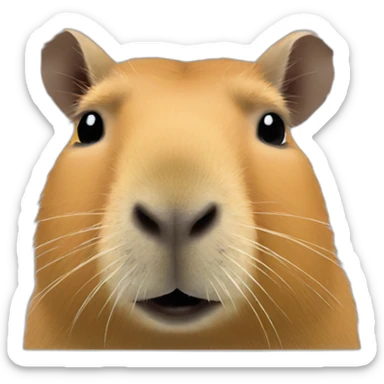 capybara capybara capybara sticker