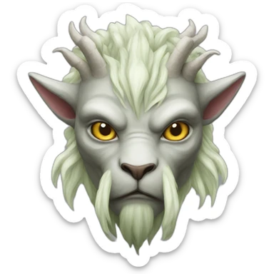 Legendary fantasy creature sticker