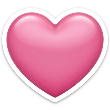 Corazon rosado sticker