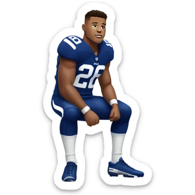 Saquon Barkley sticker