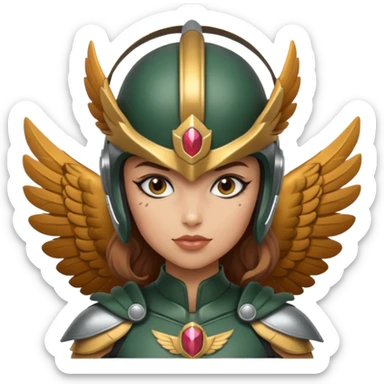hawkgirl sticker