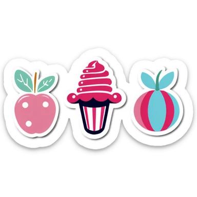 Preppy sticker collection sticker