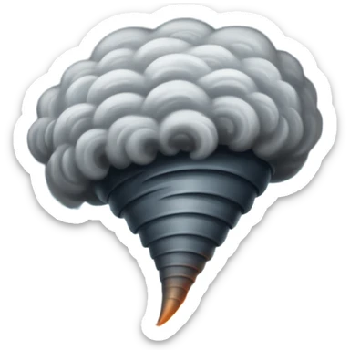tornado en oklahoma sticker