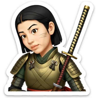 Ancient Samurai sticker