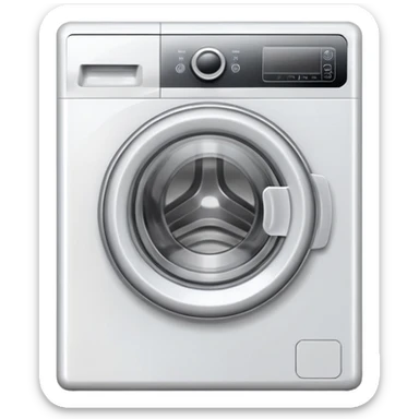 lavatrice stilizzata sticker