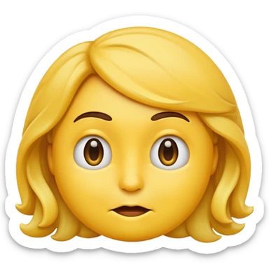 Conceited reaction meme but in emoji form sticker