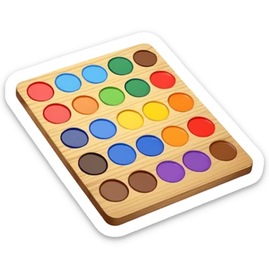 Paint Palettes sticker