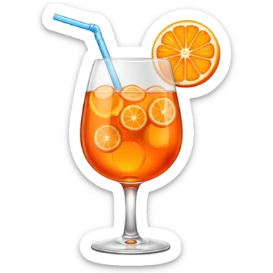 Aperol spritz sticker