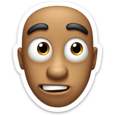 Sigma doo doo fart face sticker