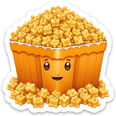Garrett Carmel and cheddar Chicago popcorn sticker