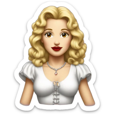 80's Madonna sticker
