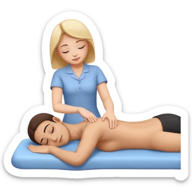 Back massage sticker