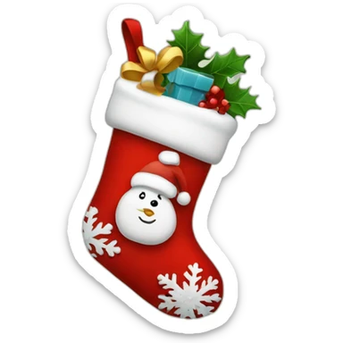Chirstmas Stocking sticker