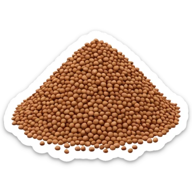 pile of buckwheat sticker
