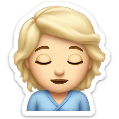 Mommie sleep sticker