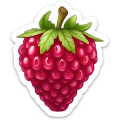 fraise framboise myrtille sticker