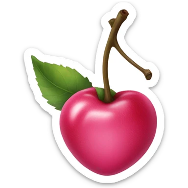 Pink cherrys sticker